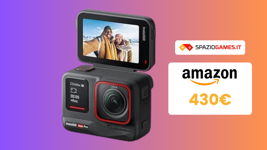 Immagine di Action cam Insta360 Ace Pro a 430€: il top per l'avventura!