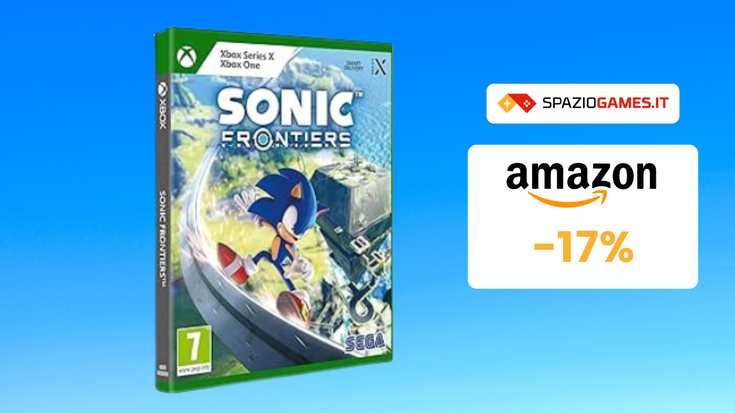 Sonic Frontiers a soli 25€: azione, misteri e velocità!