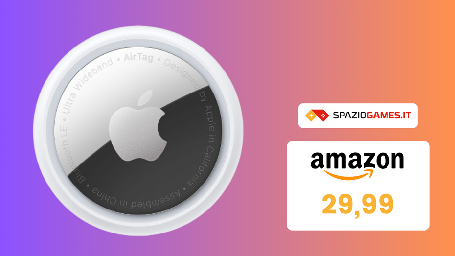Immagine di Apple AirTag: oggi potete acquistarlo al PREZZO IMPERDIBILE di 29€!