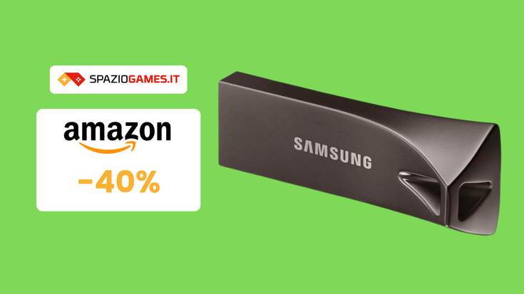 Chiavetta USB Samsung da 128GB a 24€: da comprare subito!