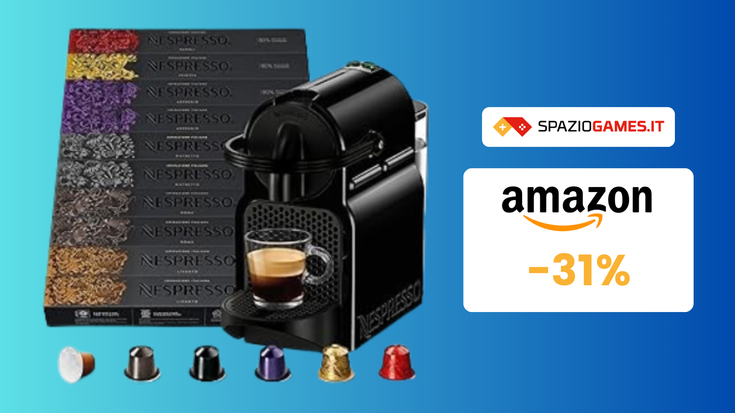 Macchina da caffè Nespresso con 100 capsule a 100€: un affare!