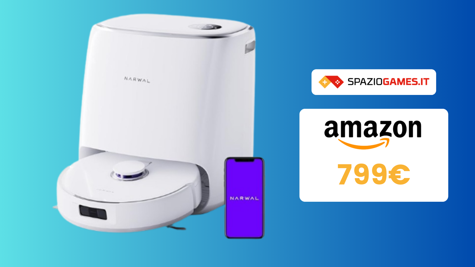 Robot aspirapolvere Narwal Freo X Ultra con sconto di 150€!