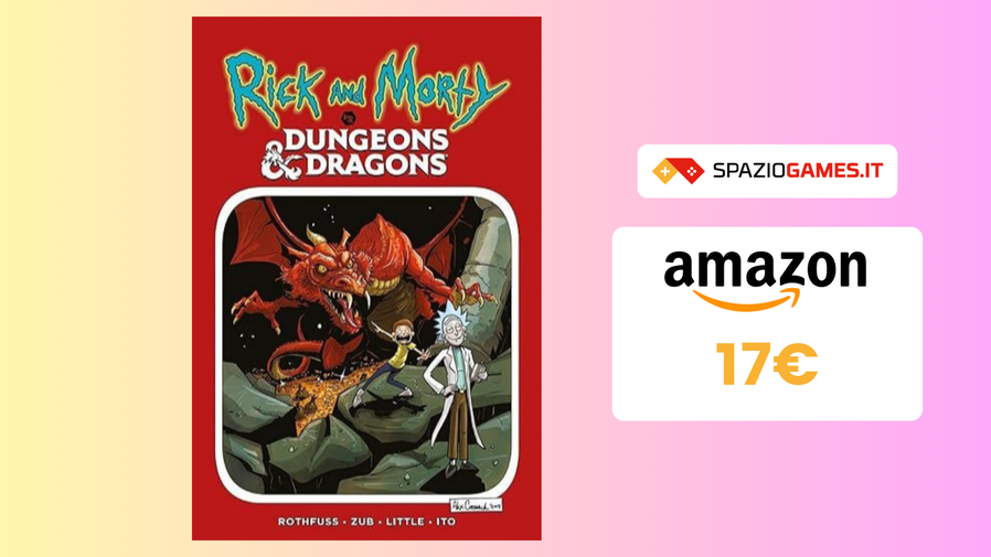 Immagine di Rick and Morty vs. Dungeons & Dragons a 17€: folle crossover!