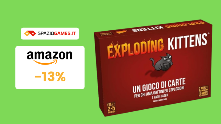 Il folle gioco Exploding Kittens a soli 20€: boooom!