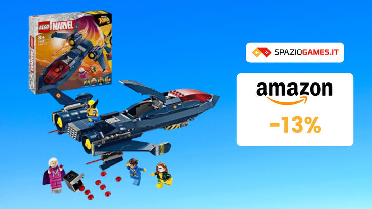 X-Jet LEGO a soli 74€: l'aereo dei fantastici X-Men!