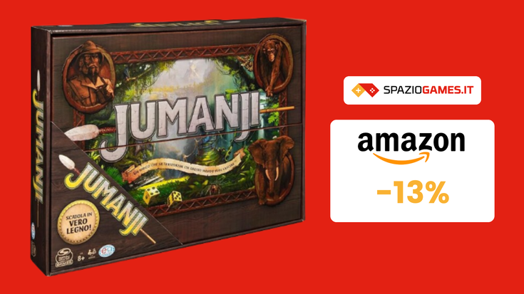 Edizione deluxe in LEGNO di Jumanji a SOLI 35€: STUPENDA!