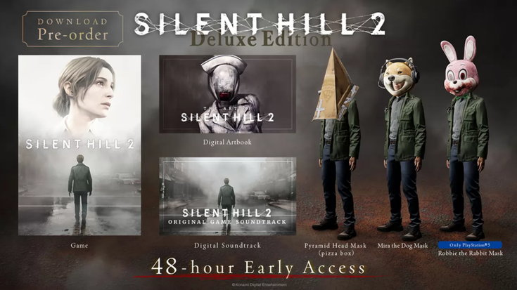 Silent Hill 2 Remake in versione fisica ha un bel po' di extra