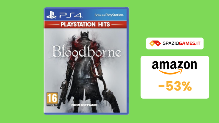 Bloodborne per PS4 al prezzo SHOCK di 10€: 53% di SCONTO!