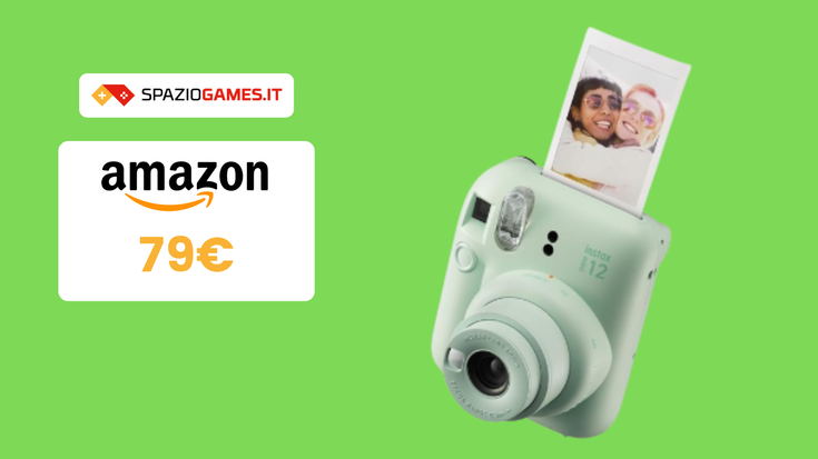 SOLO 79€ per la fotocamera istantanea Fujifilm Instax mini 12!