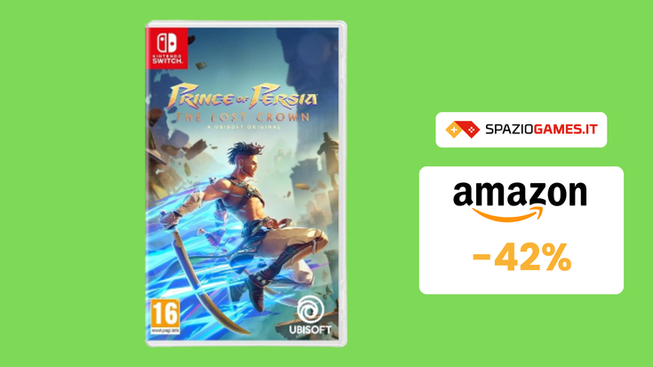 Prince of Persia The Lost Crown a soli 29€ tra enigmi e insidie!