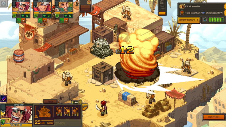 Metal Slug Tactics non è scomparso: c'è la data di uscita