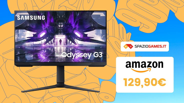 Monitor Samsung Odyssey G3 a un PREZZO STRACCIATO: MENO DI 130€!