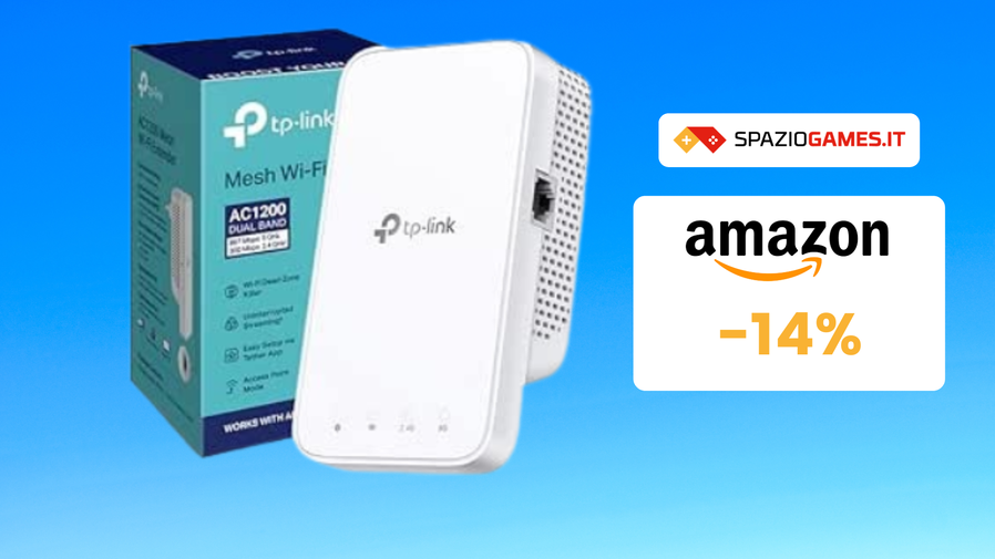 Immagine di OFFERTA a tempo: ripetitore Wi-Fi TP-Link RE330 a soli 30€!