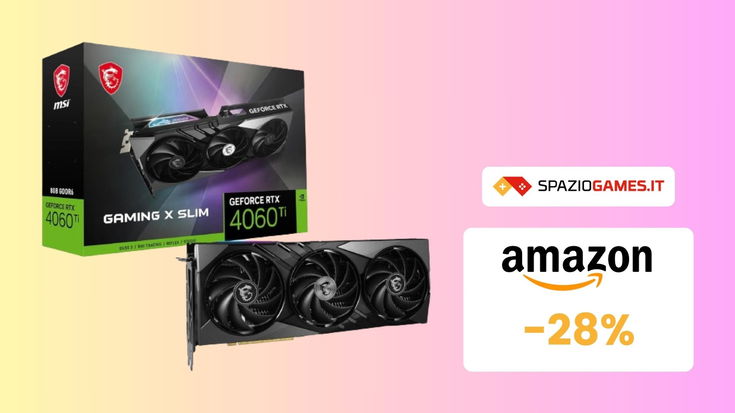 Giocate alla grande con questa MSI RTX 4060 Ti, oggi a un SUPER prezzo! -28%