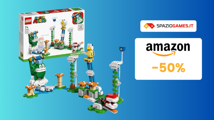 Sfida sulle nuvole di Spike gigante LEGO a soli 35€: metà prezzo!