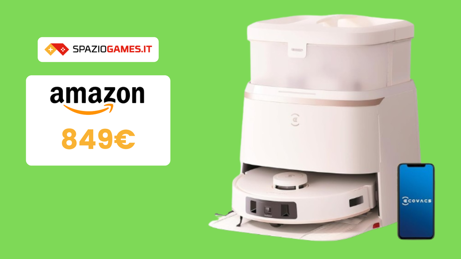 Immagine di Robot aspirapolvere DEEBOT T30 PRO OMNI al MINIMO STORICO!