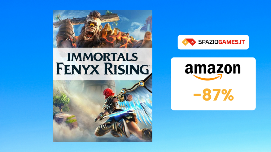 Immagine di Immortals Fenyx Rising a soli 8€: preparatevi a salvare gli dei!