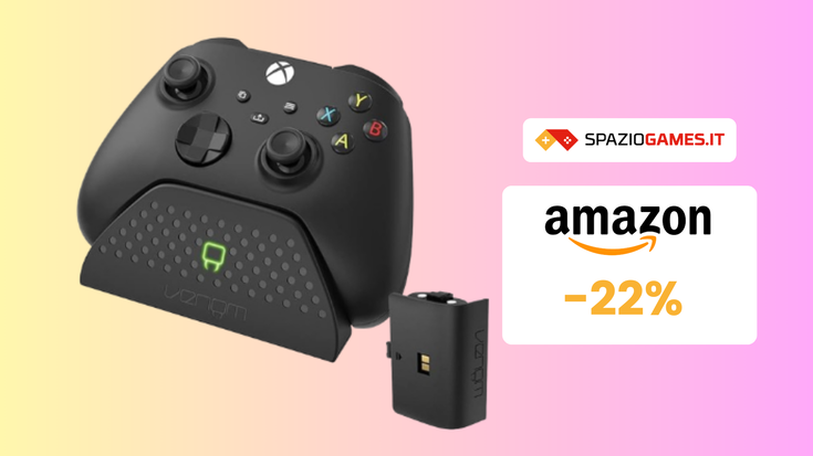 Dock di ricarica con batteria ricaricabile per Xbox a 15€!