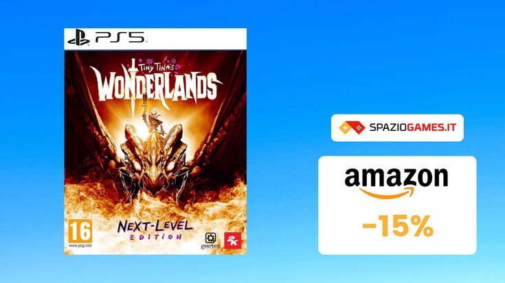 Tiny Tina's Wonderlands per PS5 a un PREZZO SUPER! -15%