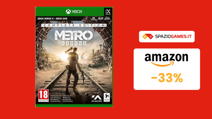 Metro Exodus Complete Edition per Xbox a 20€: una storia post-apocalittica!