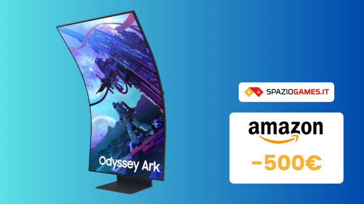 WOW! Samsung Odyssey Ark oggi è SCONTATO di 500€!