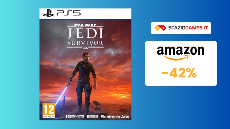 Star Wars Jedi Survivor per PS5 a 46€: che la Forza sia con voi!