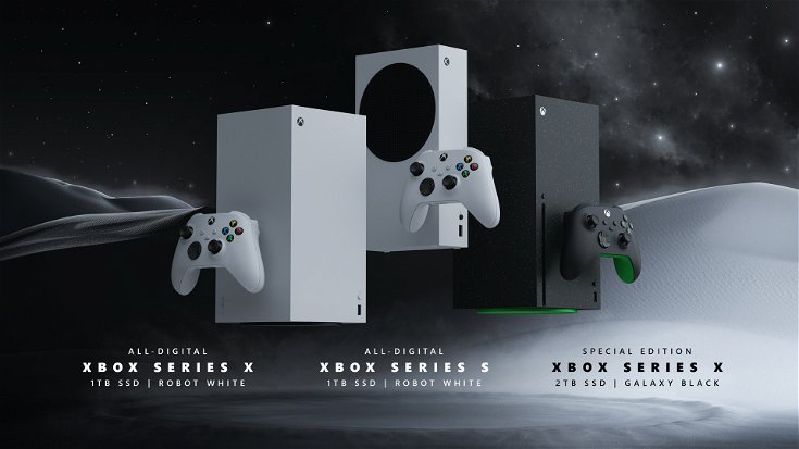 La famiglia di console si allarga: arrivano tre nuove Xbox Series X (e S)