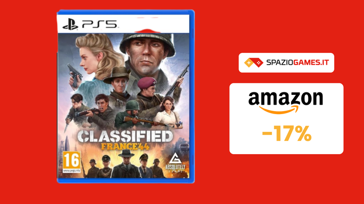 Classified France '44 per PS5 a 22€: eroici combattimenti!