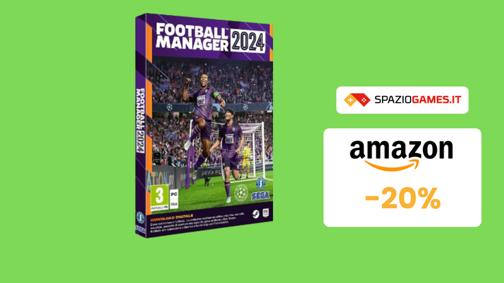 Football Manager 2024 a 42€ e diventate manager calcistici!