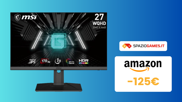 Questo fantastico monitor gaming MSI è SCONTATO di ben 125€! (33%)