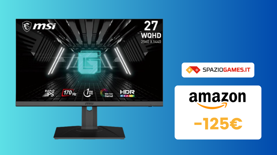 Immagine di Questo fantastico monitor gaming MSI è SCONTATO di ben 125€! (33%)