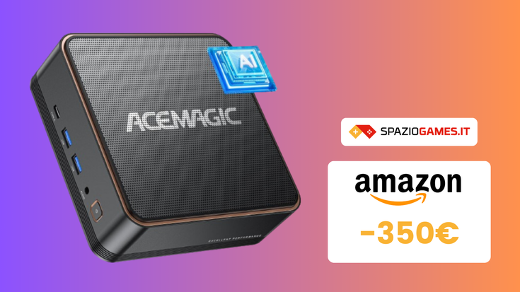 Questo mini PC perfetto per il gaming oggi è SCONTATO di 350€!