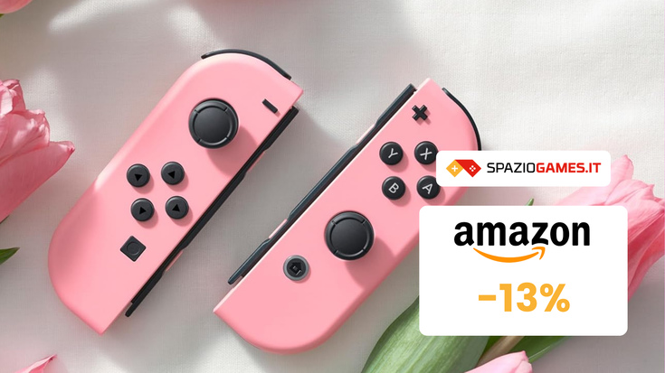 Personalizzate Nintendo Switch con questi splendidi Joy-Con rosa! (-13%)