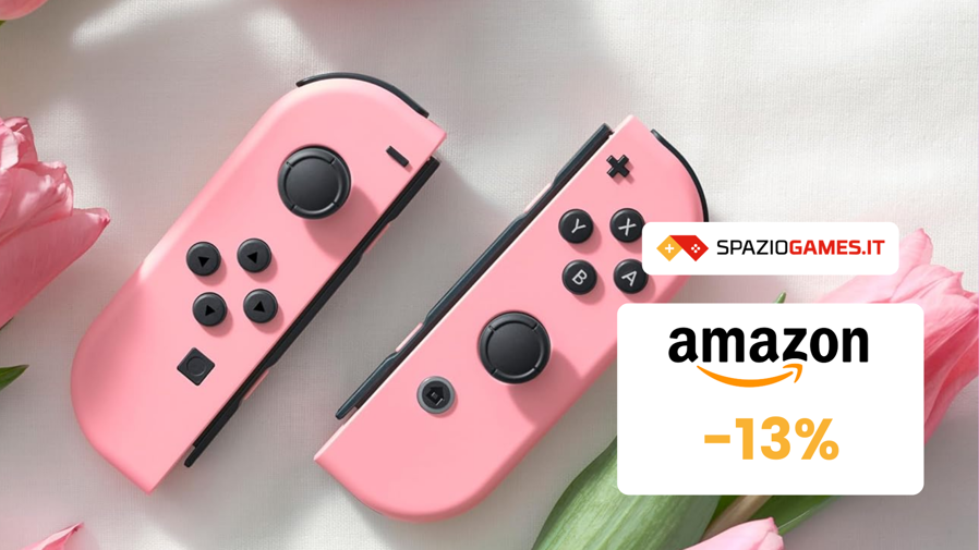 Immagine di Personalizzate Nintendo Switch con questi splendidi Joy-Con rosa! (-13%)