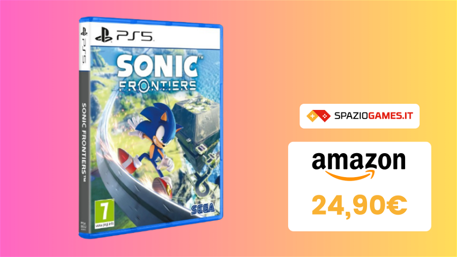 Immagine di MINIMO STORICO! Sonic Frontiers per PS5 a soli 25€!