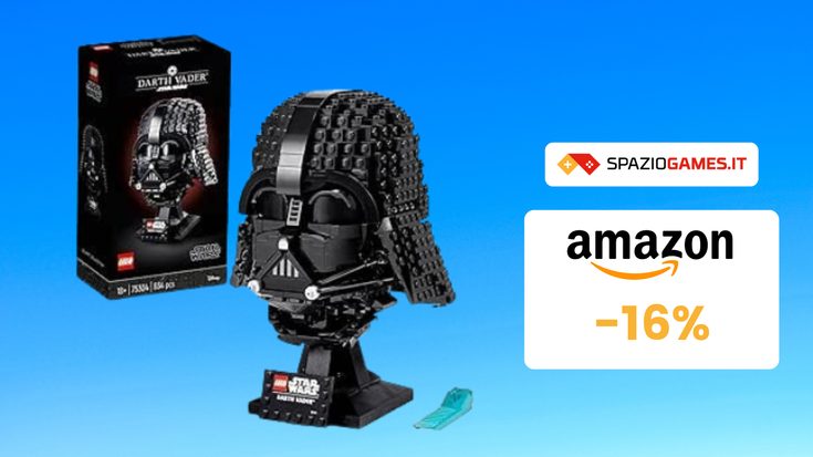 Casco di Darth Vader LEGO a 67€: il top per i fan di Star Wars!