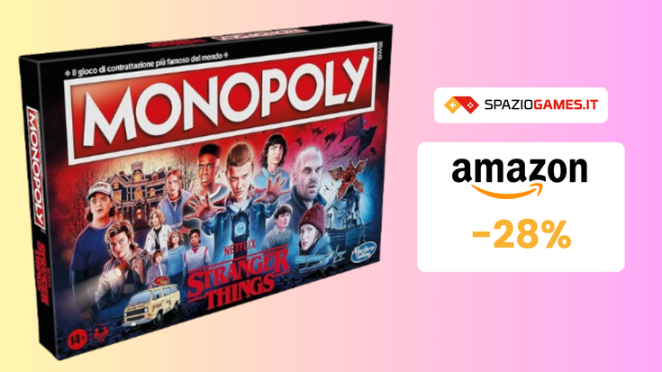 Monopoly di Stranger Things a soli 22€: un'offerta SOTTOSOPRA!