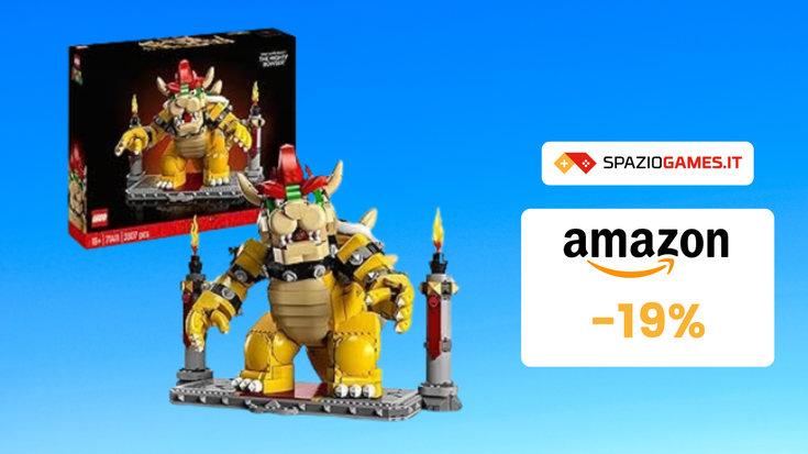 Il potente Bowser LEGO a 220€: evviva il nemico di Super Mario!