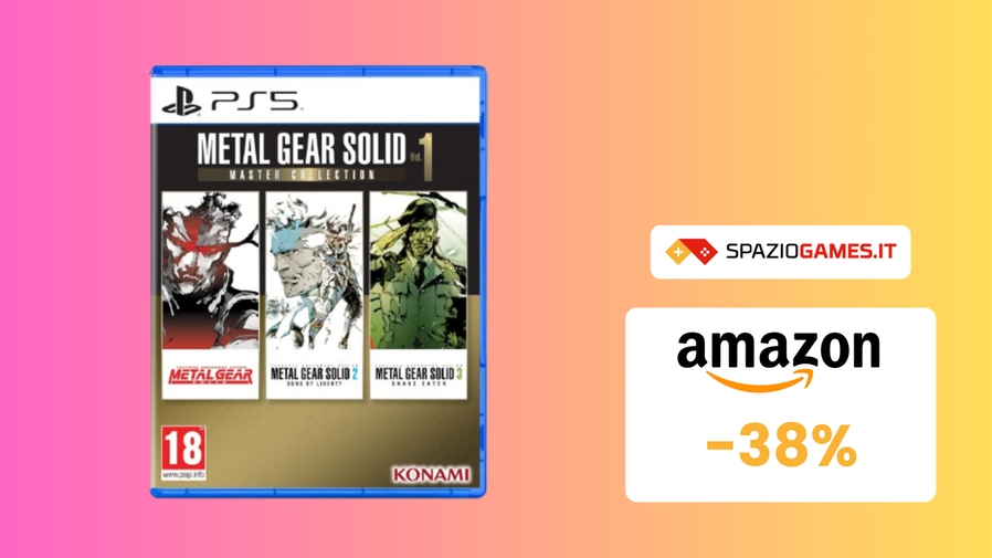 Immagine di WOW! Metal Gear Solid Master Collection Vol. 1 per PS5 SCONTATA del 38%!