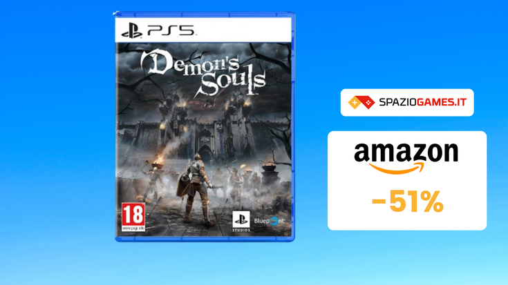 Demon's Souls per PS5 a METÀ PREZZO: solo 39€ invece di 81€!