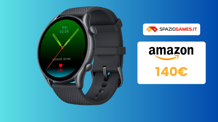 Amazfit GTR 3 PRO a soli 140€: tecnologia e stile!