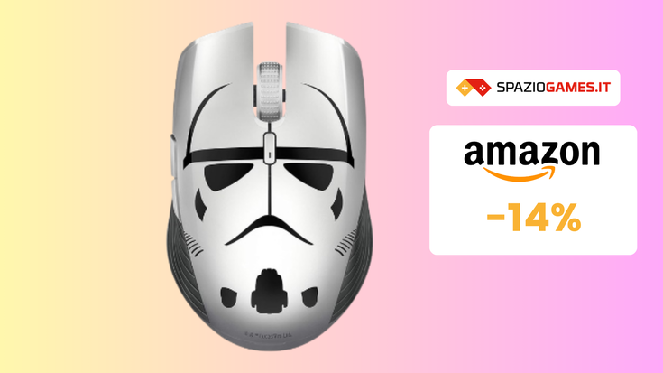 STUPENDO mouse Razer a tema Stormtrooper a soli 60€!