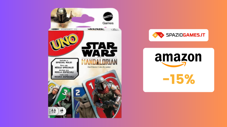 UNO The Mandalorian oggi a soli 11€: questa è la Via!