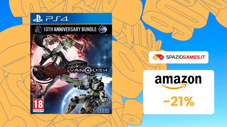 Bayonetta + Vanquish 10th Anniversary Bundle per PS4 a SOLI 19€! -21%