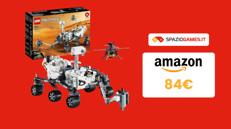 Mars rover Perseverance LEGO a 84€ per un viaggio nello spazio!