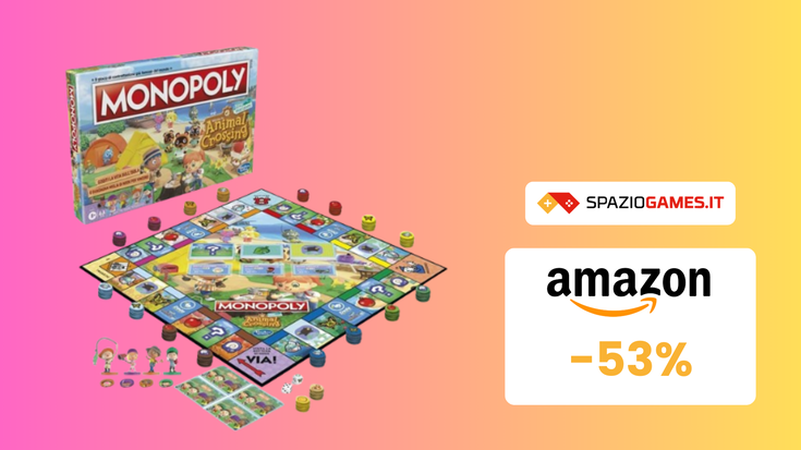 Monopoly di Animal Crossing MAI VISTO a questo prezzo! (-53%!)