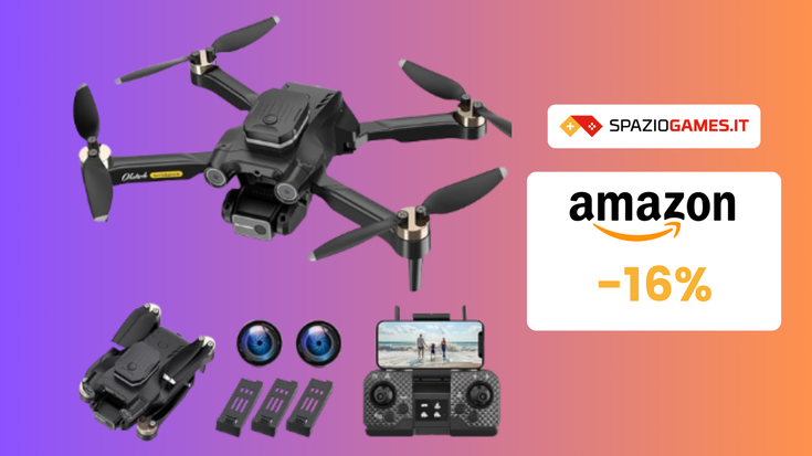 Mini drone per principianti a 109€ con telecamera 4K!