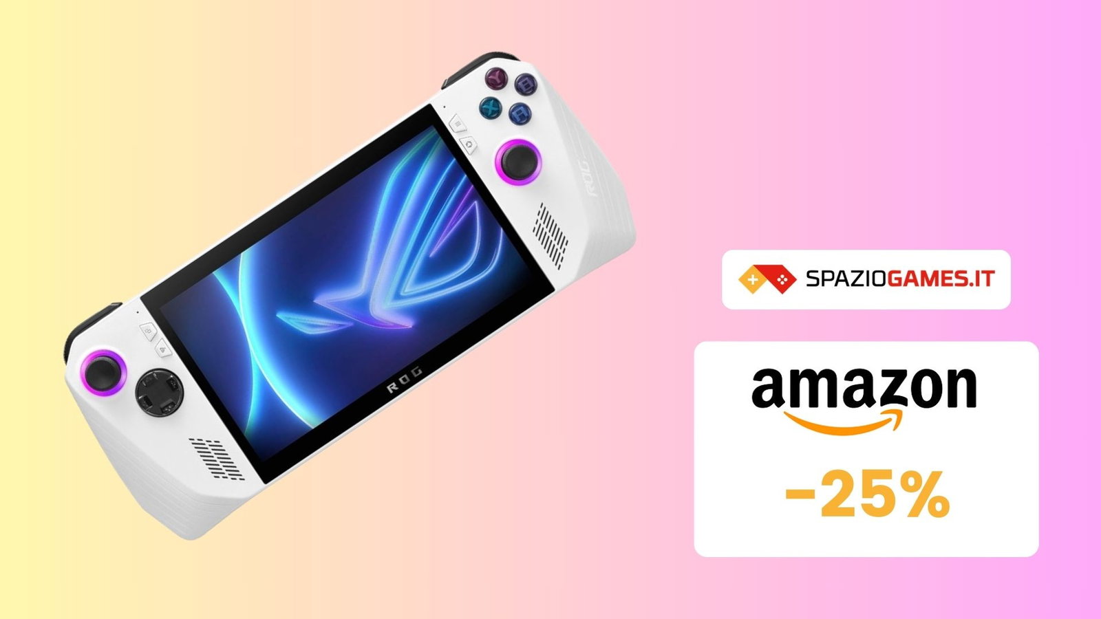 Giocate ai vostri titoli preferiti su ASUS ROG Ally! Oggi IN OFFERTA a SOLI 599€!