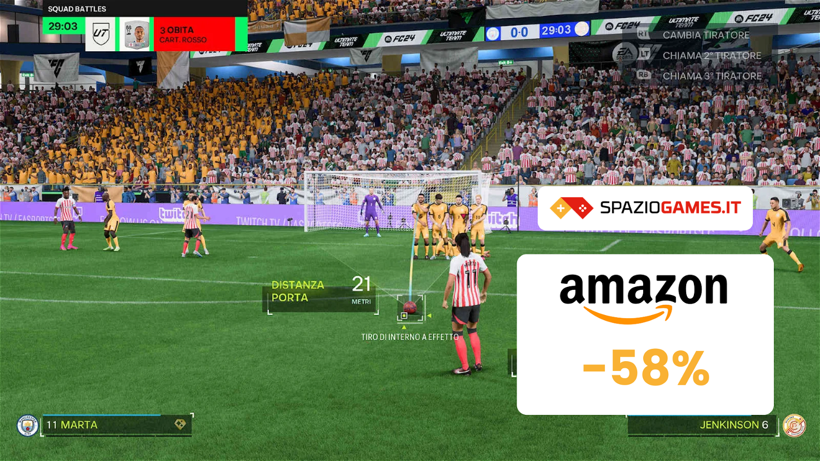 SCONTO INCREDIBILE su EA SPORTS FC 24 per PS4! (-58%)