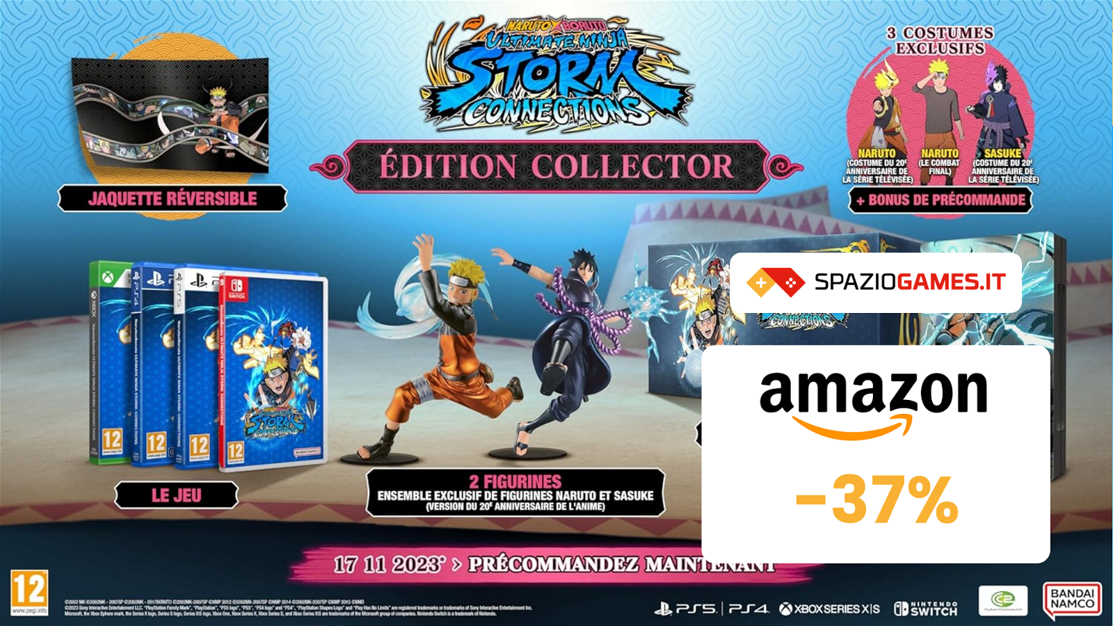 Collector's Edition di Naruto X Boruto per Switch a SCONTATA di 55€!